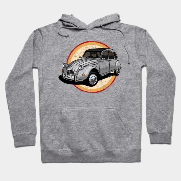 Classic french car Hoodie by jaagdesign